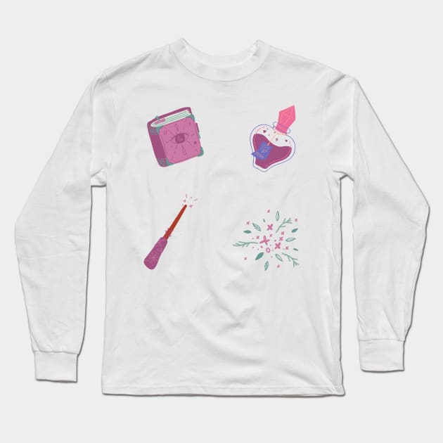 Magical Tools Long Sleeve T-Shirt by Illume Stickers